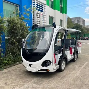 卡通蚂蚁观光车 苏州朗格蚂蚁款景区电动观光车 11座