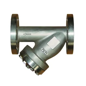 304不锈钢Y型过滤器GL41W-16P 法兰过滤器DN15 25