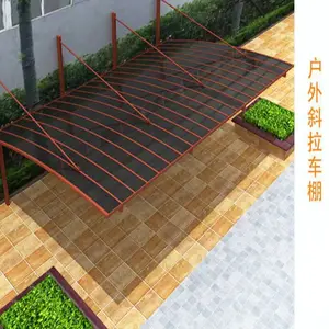 通州小区电动车充电桩雨棚定制 电动车车棚安装