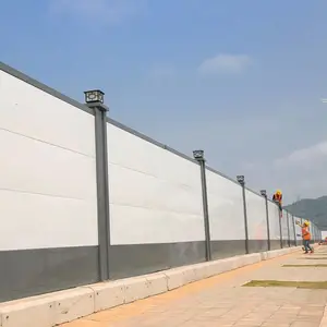 工地围挡、城市建筑工地外围围蔽、装配式围挡