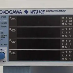 现货租售 横河WT310E数字功率计 电量测量功率仪带谐波测量