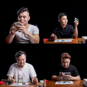 翡翠玉石雕刻来料定制绿松石各种加工抛光
