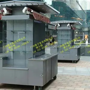 南京商业街售卖亭,景区餐饮小吃售货车,广场美食零售花车,夜市移动小卖部