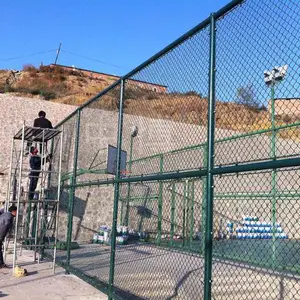 户外篮球场围网 篮球场包塑网球场围网 组装式球场围网 质量保障