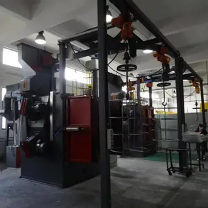 Q38/48/58系列悬链式抛丸清理机 中小工件清理抛丸机定制加工