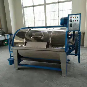 灯芯绒裤水洗机 喷胶面料水洗设备 毛衣砂洗机半自动卧式洗衣机