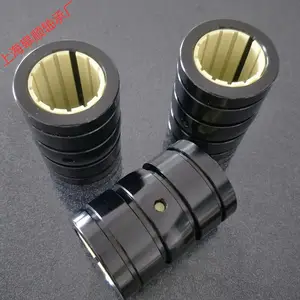 上海皋顺 工程塑料轴套 直线滑动轴承调心自润滑铝壳替易格斯 厂家直销