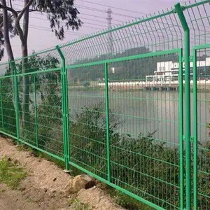 双边丝护栏网高速公路框架铁丝网围栏围墙养殖网片室外防护隔离网