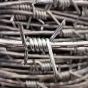 单股刺绳 正反拧刺丝 出口贸易热镀锌带刺铁丝 3mm 23kg