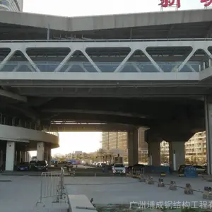 深圳市匝道钢箱梁,人行天桥佛山H钢桁架梁,东莞景观钢桥梁工程,广州栈道钢架加工、制作安装