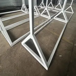 30*30方铁管冲孔加工商超展架A柱管货架立柱管