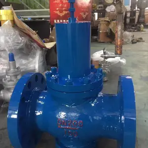 晋江市阀门经销商Y42X-16/25/40C DN100法兰铸钢减压阀水用活塞式减压阀