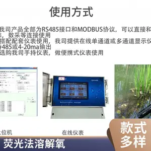 ӫ�ⷨ������ˮ�ʺ����������ˮ����ˮ����ֳ�ܽ����缫̽ͷDO