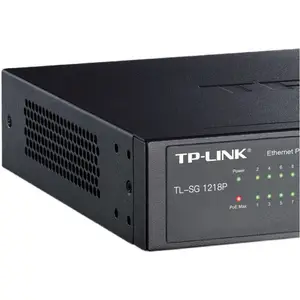 TP-LINK TL-SG1218P 16口全千兆PoE供电交换机48V监控AP供电模块
