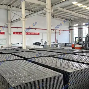 煤矿专用高分子聚乙烯铺路板 耐磨防滑井下临时路基板 可循环复用