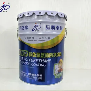彩色聚氨酯防水涂料直销 水性951聚氨酯防水涂料 施工简便