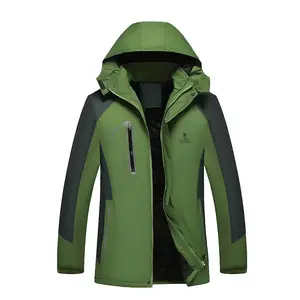 加绒加厚滑雪服登山服 防水防寒保暖冲锋衣