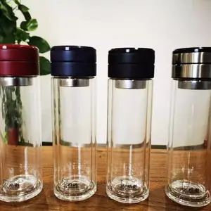 西安水杯常年销售 多价位玻璃水杯单双层刻字 免费设计印字水杯