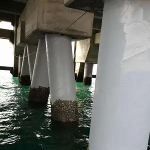 码头海钢桩水上防腐施工