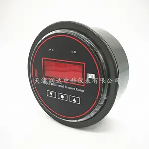 山东声光报警式差压表 净化间数字差压表选型说明书