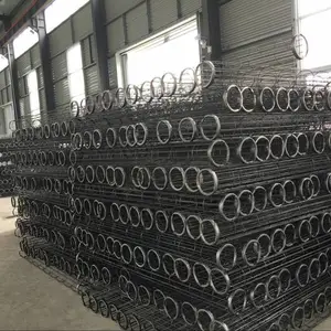 不锈钢除尘骨架 椭圆除尘袋笼 除尘器袋笼扁圆骨架
