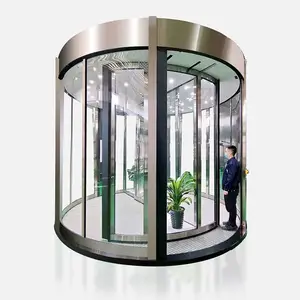 锐盾-展箱回缩不夹人SOTC金属感应两翼自动旋转门【豪华款】