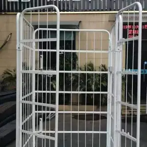 东莞锦川物流台车应用灵活 占用空间少可折叠布匹架周转车厂商