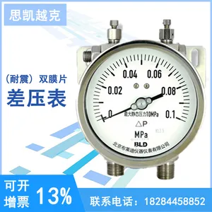 BLD（耐震）双膜片差压表 YCA（N）【代理】急速发货 库存充