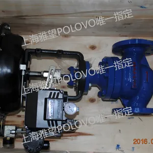生产垃圾焚烧工艺气动程控阀 气动程控阀用于餐厨垃圾处理 POLOVO气动程控阀配限位开关 销售POLOVO程控阀