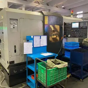 出售:2013年台湾原装洽群CT2-52YM双主轴双刀塔车铣复合,三菱m700系统,带排削机,带y轴