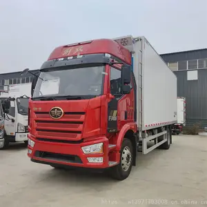 解放J6L冷藏车价格 6米8车型 冷藏冻品厢式运输车