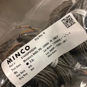 minco 铂热电阻 S14455PD3S200B0 检测器 传感器