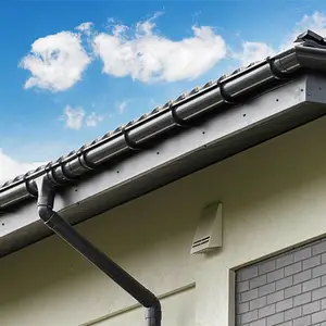 甘肃武威天沟排水系统 矩形雨水管 双壁檐槽