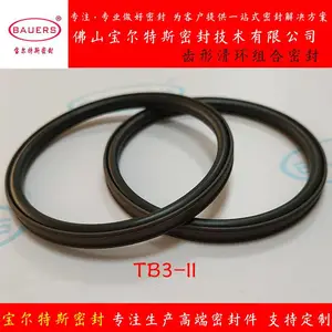 活塞孔用齿形滑环式组合密封TB3-II车氏密封齿型油封
