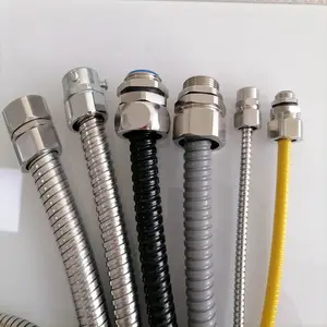 DPJDPN不锈钢金属软管接头电机马达配线内外螺纹格兰头生产