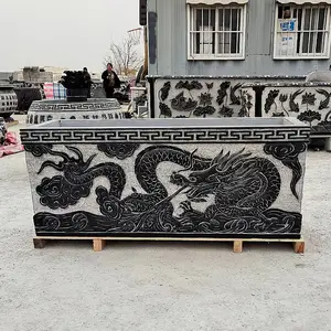 石雕鱼缸花盆青石门海长方形水缸水槽养鱼池室内户外庭院装饰摆件
