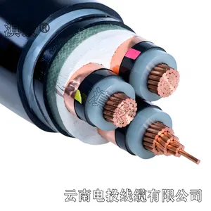 云 南昆 明10KV高压电缆 ZC-YJV22-3x150平方铜芯高压电缆 滇投?牌