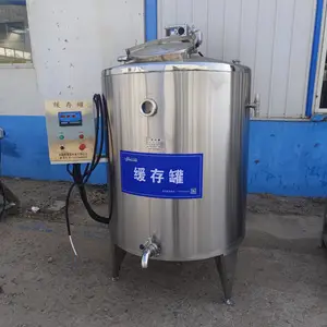 泰昌不锈钢缓存罐厂家 鲜奶羊奶中转暂存罐杀菌灌装中间缓冲设备生产线配套可定制
