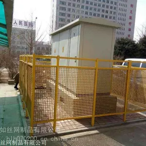 矩形管电力安全围栏整体加固