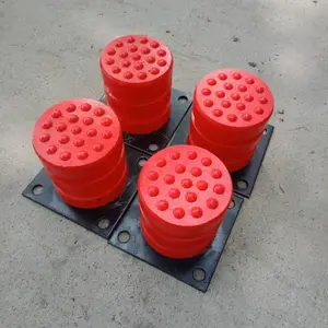 JHQ-C-3行车减震聚氨脂缓冲器 80*100起重机防撞块