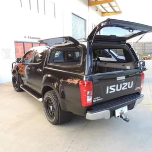 高端优质皮卡车铁顶盖两侧翼开玻璃窗适用于五十铃ISUZU