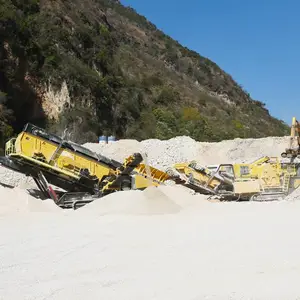 移动反击式破碎机 建筑废料移动破碎站 移动破碎机组 反击破移动破碎站价格