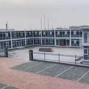 万隆 应急打包箱房 项目办公楼专用快拼箱式房 工地集成房 一站式采购