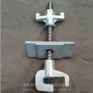 供应加工拉模杆组件17*10铸造螺母 粗牙丝杠 钢模拉杆