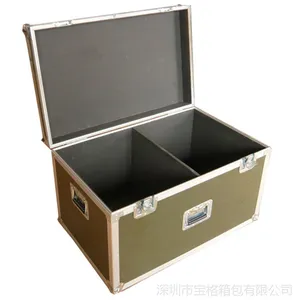 供应多功能铝合金箱 定制铝箱工具箱子 便携手提设备箱加工定制