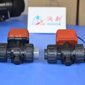 ����С�͵綯��pvc �ϵ縴λ������12V24V�����ŷ�6��DN20
