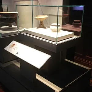 定制博物馆俯视柜纪念馆展示柜古董展柜文物展柜玻璃独立柜