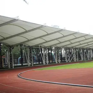 xymz-15 工厂防尘雨棚 广东梅州 定制安装 膜结构 过道悬空