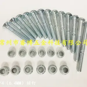 C6L系列铁制8.8级环槽铆钉配环套
