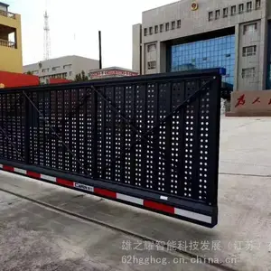 全国供应江浙沪红门财门九鼎启功建星金鸿星不锈钢伸缩门电动收缩门学校工厂电动大门自动伸缩门厂房大门厂家